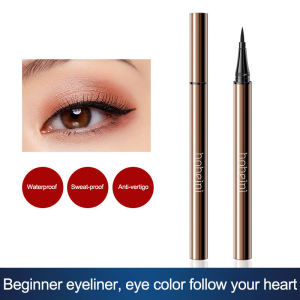 **COD Eyeliner Praktis & Tahan Lama: Eyeliner Liquid Waterproof Hitam & Cokelat**