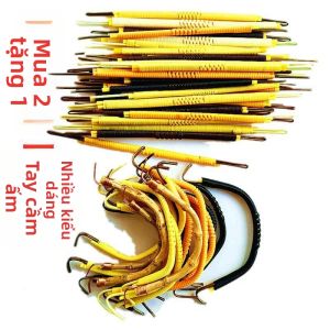 XIXIANGZI | Golden Ceramic and Bamboo Root Teapot Handle with Woven Design