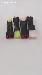 ChengHaoRan 1PC Deans T- Plug to Tamiya Female Male Adapter Mini Tamiya Connector For RC Model FPV Lipo Battery ESC