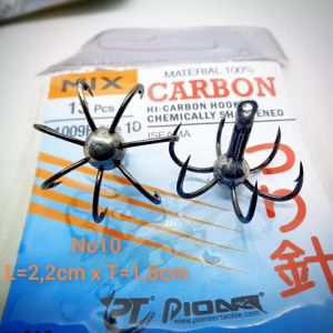 2PCS GARONG BARONANG Mata 6&7 MIC CARBON Sangat Tajam
