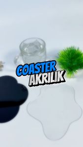 Tatakan Akrilik - Dekorasi Meja & Gelas