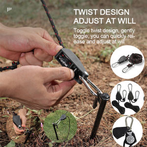 2/2.3เมตรโลหะรอกเชือกเส้นเล็กปรับเชือกเส้นเล็กคลิปกลางแจ้งตั้งแคมป์ยกรอกตะขอเชือกล็อคผูกเข็มขัดยกปลูกเต็นท์แสงพัดลมเชือกเส้นเล็ก รอกเชือก รอกเชือกเล็ก รอกเล็ก - Lazada