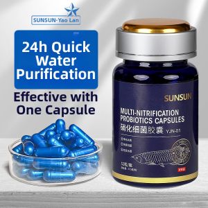 Sunsun | Aquarium Nitrate Bacteria Capsules for Water Purification and Fish Health