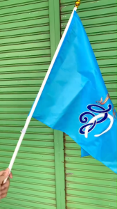 (ราคาต่อ 1 ผืน) ชุดธงชาติไทย ธงกษัตริย์ไทย (ขายแยกชิ้น) | ธง / เสา / ขาตั้ง | ติดตั้งง่าย ใช้งานง่าย