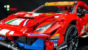 24 Hour Shipping❗❗❗ Compatible building blocks Copy Lego Compatible LEGO Ferrari-488 42125（ 1677+PCS）