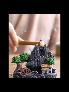 倒流香  0添加植物香料  花香 瑜伽熏香 约50粒香 Backflow Incense Cone /沉香/檀香/艾草/茉莉/薰衣草/桂花/玫瑰