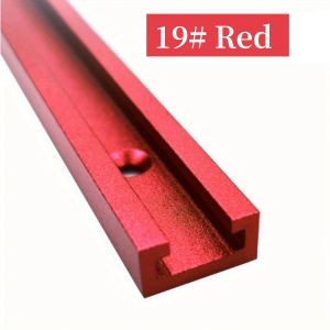 Aluminum Alloy T-Track Miter Track 19×9.5mm Woodworking T-Slot Slide Rail Jig Fixture for Table Saw Router Table Workbench