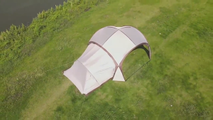 Mountainhiker Outdoor camping dome tent waterproof bedroom can accommodate 8-10 people large camping tent.