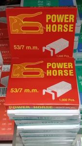 ลวดยิงบอร์ด POWER HORSE 53/7mm รุ่น 607 สำหรับกับครื่องยิงบอร์ด POWER HORSE PH-607 บรรจุ 1000ตัว | KKNT