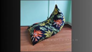 Beanbag 2Layer Plus Isi Motif Minimalis Plus Isi Siap Pakai LP