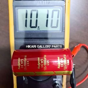 KAPASITOR ELCO 10000uf 100Volt Rubycon Red Japan Asli / Elco Rubycon 10000uf 100v Asli Red Japan
