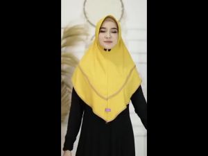 AliMaMa - JILBAB AURA - Hijab Instant Murah Jersey Airis - Kerudung Kurung Instan Kekinian Selebgram