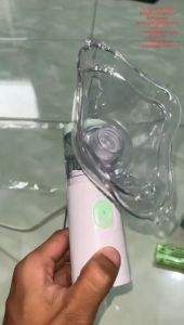 TaffOmicron Alat Terapi Pernapasan Handheld Inhaler Nebulizer Machine USB Charge - JSL-W302