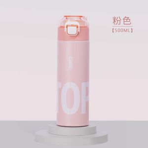 Cốc Nước Giữ Nhiệt Bằng Thép Không Gỉ 316 Dung Tích Lớn Dành Cho Học Sinh Nam Và Nữ Đi Học Cốc Nước Giữ Nhiệt