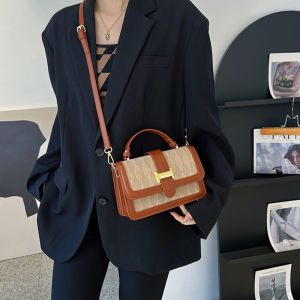 Kstyle Women Fashion Elegant Classy Vintage Retro Premium PU Leather Travel Outing Sling Bag Shoulder Bag Crossbody Handbag Pouch Clutch Beg Wanita Lawa - 9736