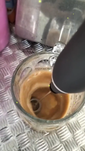 RakanKu Malaysia 3 Speed Electric Milk Frother Rechargeable Bakery Egg Whisk Head Handheld Battery Operated Foam Maker Coffee Latte