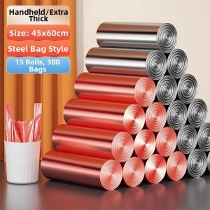 LJIA | Black Heavy Duty Handheld Garbage Bags 1000 pcs