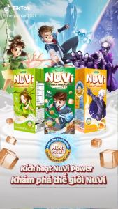 (Có Thẻ Đổi Quà) Thùng 48 hộp NuVi Thức uống Sữa Tươi Lúa Mạch Vị Cacao/ Sữa Chua Dâu/ Sữa Trái Cây Cam/ Sữa tươi Trái Cây Nho Hộp 110/ 180ml - NUTIFOOD - YOOSOO