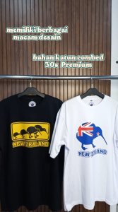 kaos oleh oleh new zealand tshirt selandia baru baju auckland oleh-oleh christchurch souvenir auckland tag original newzealand nz3htm