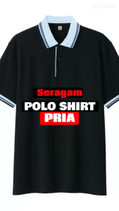 Kaospolos - Kaos Polo Shirt Polos | Kaos Kerah Pria | Kaos Seragam Polos Kerah Kombinasi Misty Abu