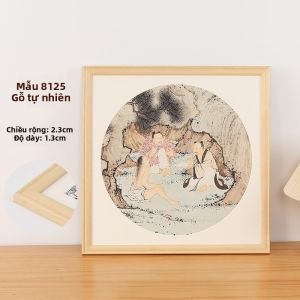 SHANCHEN | Khung Ảnh Gỗ Treo Thư Pháp và Tranh
