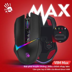 A4TECH | Chuột Chơi Game Có Dây cho Trò Chơi Hành Động FPS