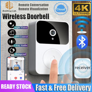 Smart Visual Wireless Doorbell with Camera Remote Home Monitoring Video Intercom HD Night Vision