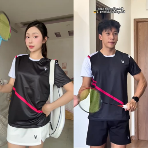 Áo Cầu Lông Quần Cầu Lông Bộ Cầu Lông Nam Nữ Chuyên Nghiệp Vải Thoáng Khí A871 - V Badwear