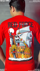 CLOWOR Red Force One Piece Anime T-Shirt