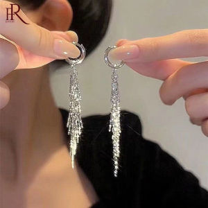 Frascati Design Gold Color Tassel Hoop Earrings Fashion Jewelry For Womens High-end Accessories