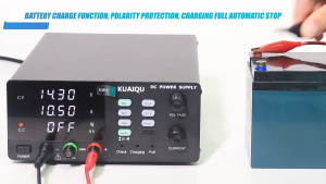 KUAIQU เครื่องจ่ายไฟ DC Power Supply 30V 20A 30V 30A 60V 20A Lab Bench Power Supply For 24V 48V lithium iron phosphate battery Sodium battery