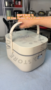 BUFFALO 1L Low Sugar IH Rice Cooker 3 Ply SUS304 Inner Pot Multifunction Smart Cooker 牛头牌1L IH降糖多功能饭锅 (KW98)