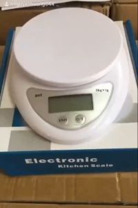 Cân Tiểu Ly Điện Tử Nhà Bếp Mini Định Lượng 1g - 5Kg Làm Bánh Độ Chính Xác Cao Tặng Kèm 2 Pin AAA