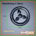 ring mercy besi atau ring bintang tiga besi. 