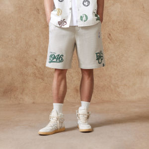 Jack Jones | Cotton Summer Loose Short Pants with Fine Embroidery