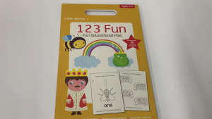 Little Genius Small Pad 123 Fun for preschool children to learn about numbers and counting