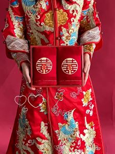 結婚用品 結婚禮物 – 婚礼洗脸毛巾（一对/无礼盒） / Wedding Accessories Wedding Gifts Wedding Face Towels (1 Pair no box)