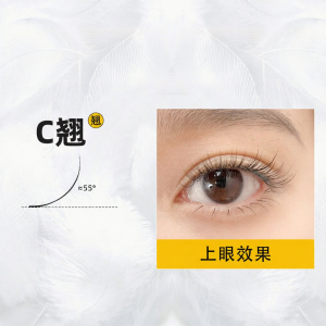 Mylyran | 0.15C Super Soft Baby Curved Single Fake Eyelashes 2 Tips Flat