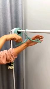 Móc treo quần áo đa năng gấp gọn thanh treo quần áo bằng nhựa có kẹp thông minh