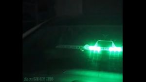 Biển tam giác - Đèn led nháy lắp kính xe ô tô