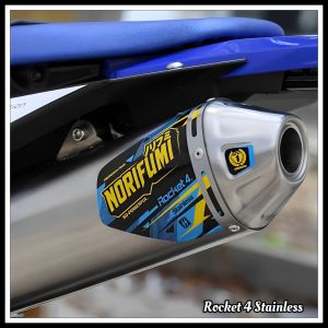 Knalpot Norifumi Rocket4 SS KLX150 DTracker CRF150L WR155 Viar Cross X 150