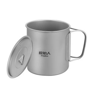The Primitive | Portable Titanium Cup Foldable High-temperature Resistant