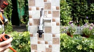 AMAZON ปืนฉีดน้ำ อเนกประสงค์ ชุดปืนฉีดน้ำ 8 ฟังค์ชั่น รุ่น BP-20 | ใช้ได้ทั้งก๊อกบอล / ก๊อกบอลปากสนาม (1/2 นิ้ว)