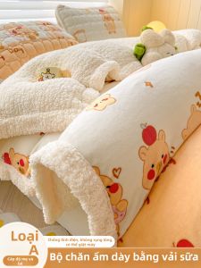 Deesse | Bộ Chăn Ga Bông Flannel Đơn và Đôi