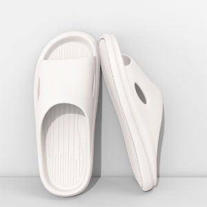 Mens Summer Indoor Home Anti-slip Couple Bathroom Bath Slippers Comfortable Soft Bottom Home Slippers Slip-On EVA Material
