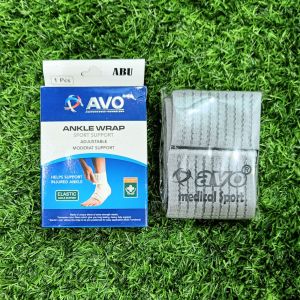 Ankle Wrap Sport Support Adjustable Deker Lilit Pergelangan Kaki Original Avo