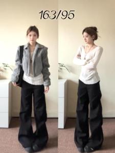 Slim Fit Long Sleeve V-Neck Knitwear Womens Inner Wear T-Shirt Commute Style Regular Sleeve Length Pure Color Chinese Brand