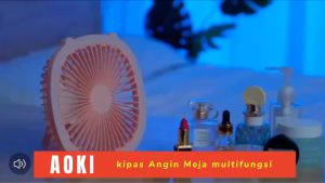 Kipas Angin Meja Charger USB 8 Inch Bisa Digantung + Lampu Darurat Emergency 36 SMD | Kipas Angin Meja Portable | Portable Rechargeable Tahan 9 Jam | Kipas Angin Meja 3 Speed Super Kencang Sejuk Hemat Daya Cocok Untuk Rumah Kantor & Perjalanan