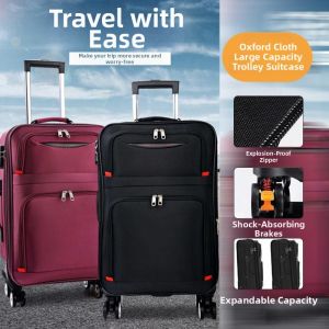 ROMADA | Oxford Cloth Luggage Extra Large Capacity TSA Lock