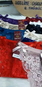Bộ 5 quần lót nữ nơ hoa ren mềm mại cao cấp mã 30054- My Loan 42